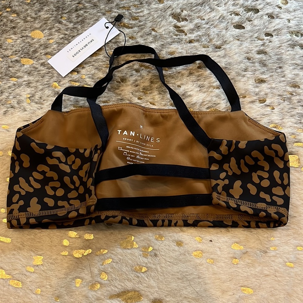 Tan + lines Sivan Ayla beverly bra leopard print - Picture 4 of 6